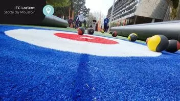 Animation Football sur la Fanzone du FC Lorient