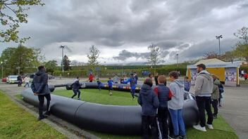 Animation avec Mini Terrain de Football