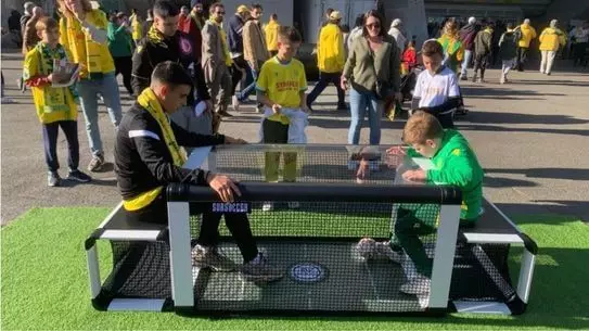 Subsoccer sur la Fanzone du FC Nantes