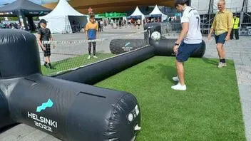 Tennis Ballon Gonflable