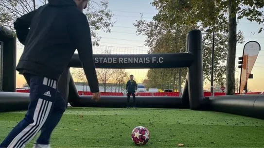 Stand Penalty Football