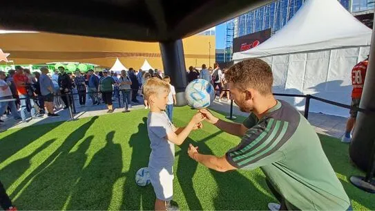 Initiation au Freestyle Football en Evènementiel