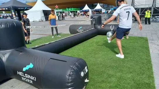 Tennis Ballon Gonflable