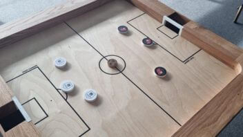 Foot Carrom an Original activity