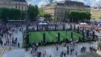 Inflatable Football Pitch