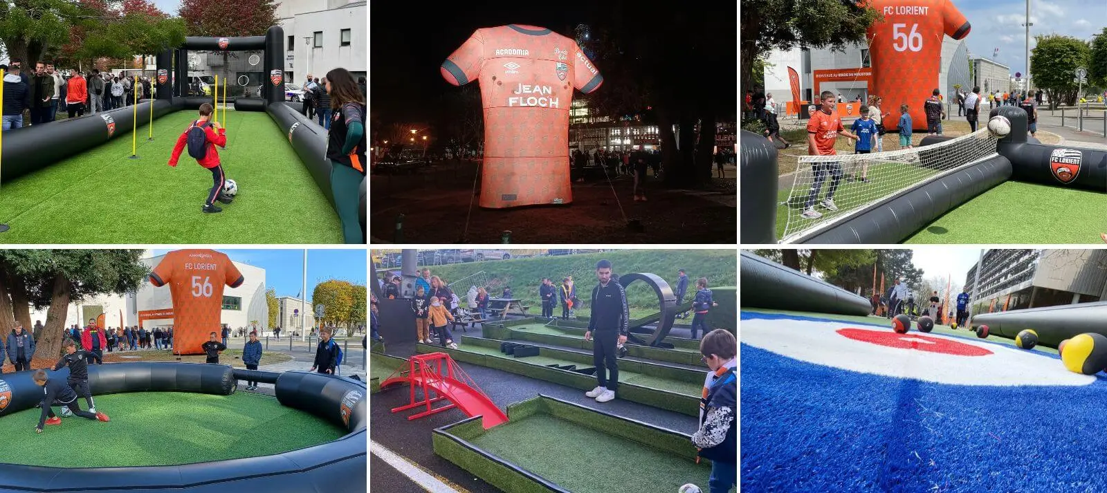 Football Activities in FC Lorient Pre-Games