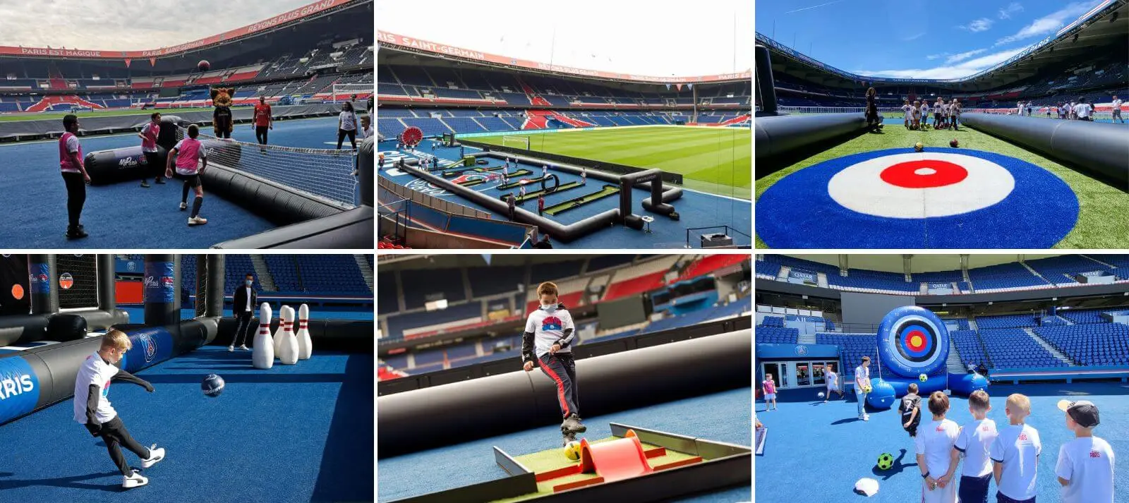 Pictures of Foot Animations in Parc des Princes