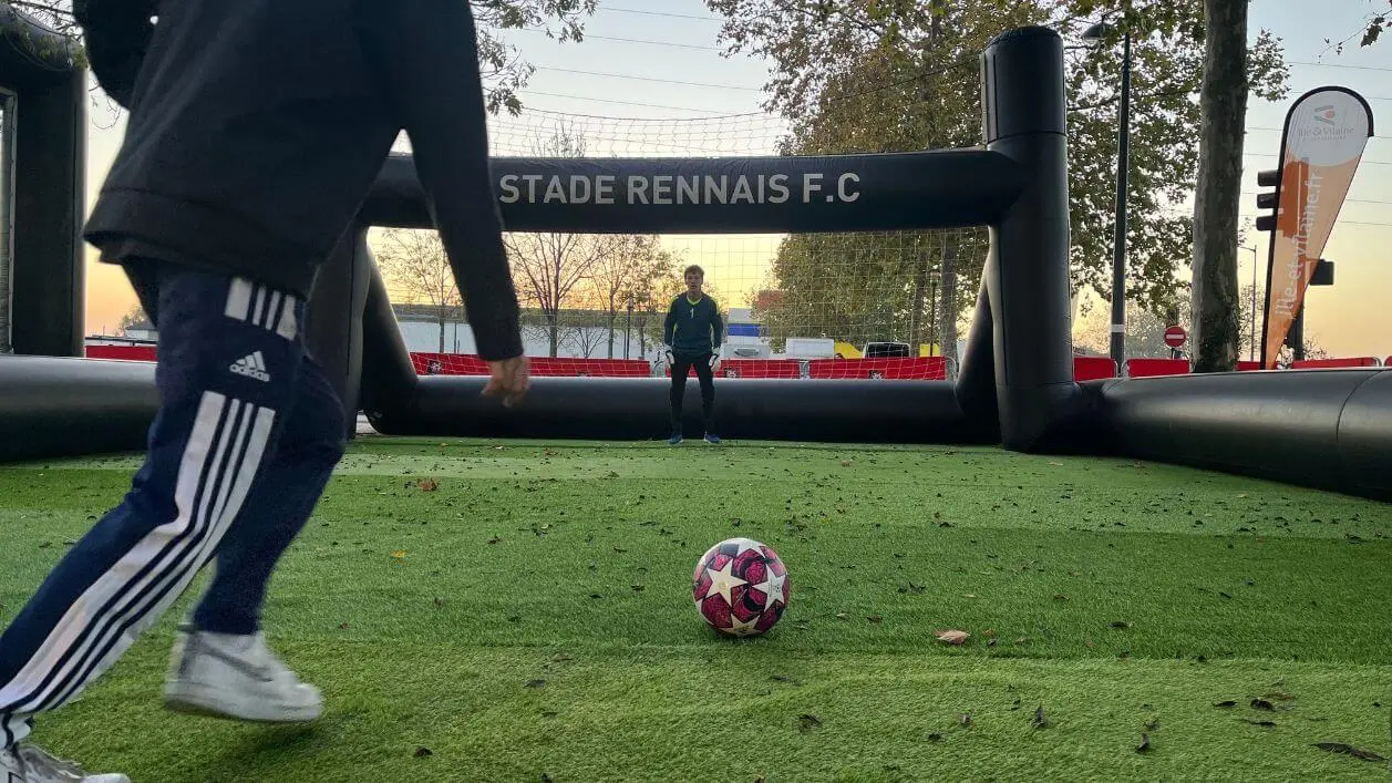 Inflatable Football Goal for Penalty Stand